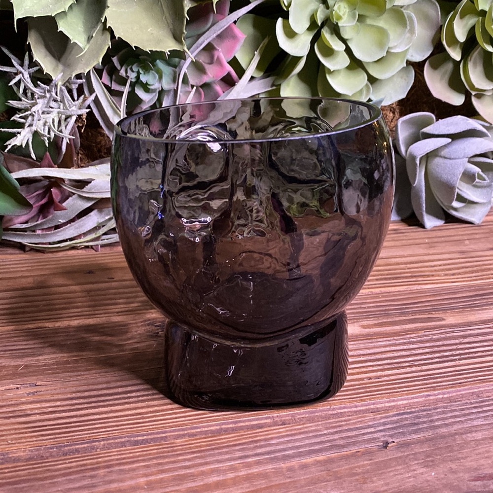 Pottery Barn Blown Soda Lime Glass Ombré Effect Large Skull Ice Bucket 💀 - Picture 7 of 16